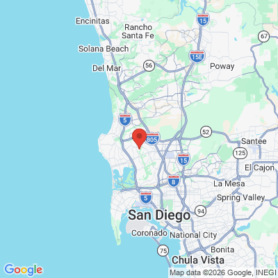 Map to  office in San Diego, CA