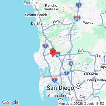 Map to Primary Office office in San Diego, CA