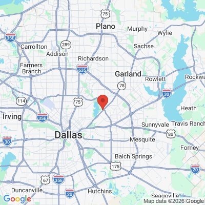 Map to  office in Dallas, TX