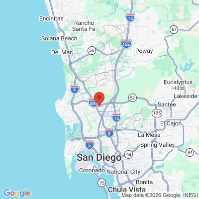 Map to  office in San Diego, CA