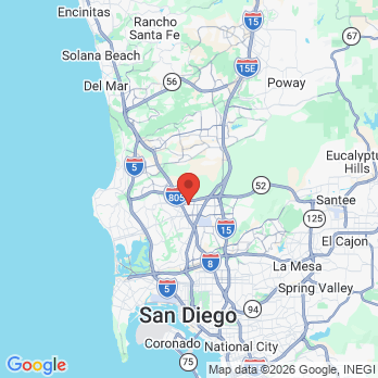 Map to Primary Office office in San Diego, CA