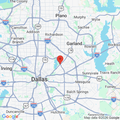 Map to  office in Dallas, TX