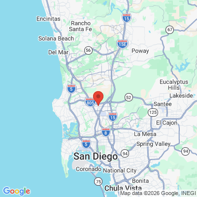 Map to  office in San Diego, CA