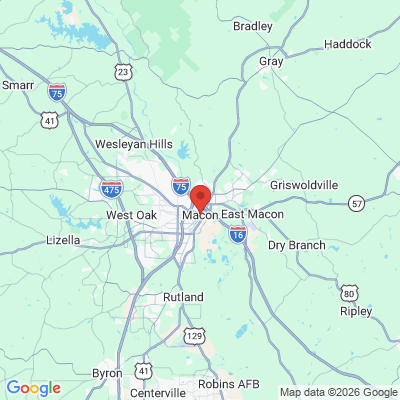Map to  office in Macon, GA