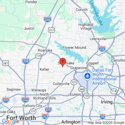 Map to  office in Southlake, TX