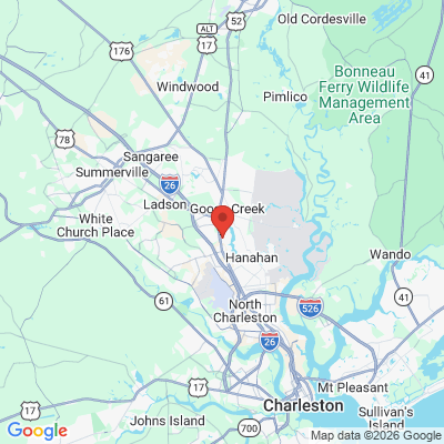 Map to  office in North Charleston, SC