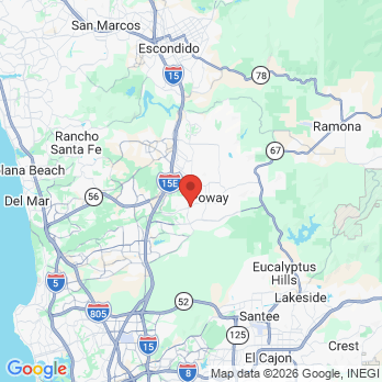 Map to Joe NT Nguyen office in Poway, CA