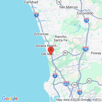 Map to Primary Office office in Del Mar, CA