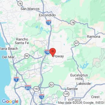 Map to Primary Office office in Poway, CA