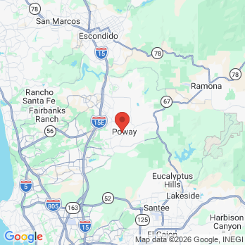 Map to Community Family Dentistry---Julio Alonso DDS office in Poway, CA
