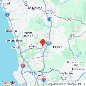 Map to Primary Office office in San Diego, CA