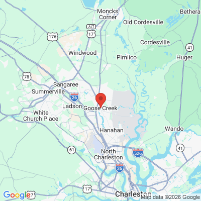 Map to  office in Goose Creek, SC