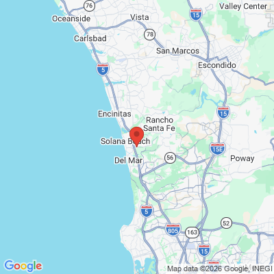 Map to  office in Del Mar, CA