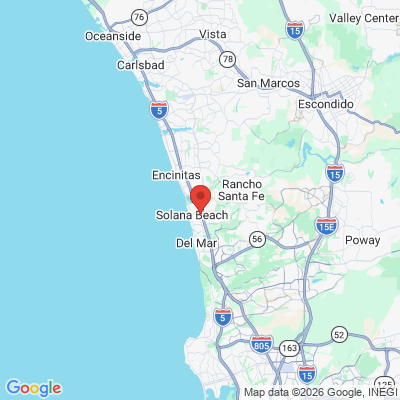 Map to sarah belderes dds office in Solana Beach, CA