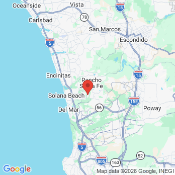 Map to Primary Office office in Rancho Santa Fe, CA