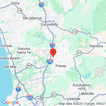 Map to Dental Care of Rancho Bernardo office in San Diego, CA