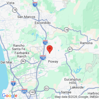 Map to Bella Faccia Dental Spa | Calvin I. Whang, DDS office in Poway, CA