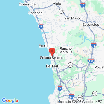 Map to Great Smiles Pediatric Dentistry & Orthodontics office in Solana Beach, CA