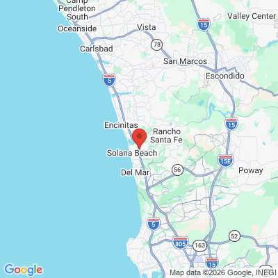 Map to  office in Solana Beach, CA