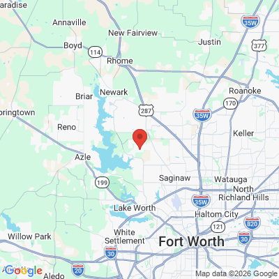 Map to  office in Saginaw, TX