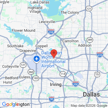 Map to Skyview Dental: Erika Mendez, DDS office in Irving, TX