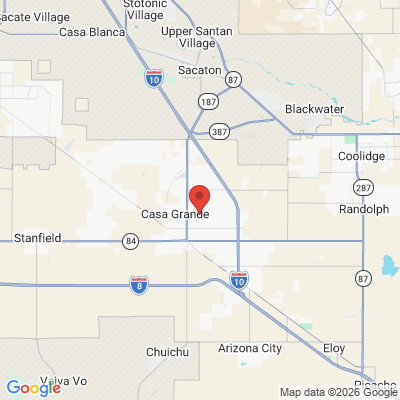 Map to  office in Casa Grande, AZ