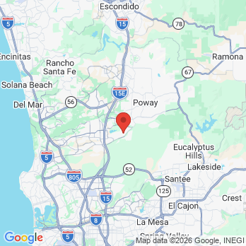 Map to Scripps Ranch Family Dentistry office in San Diego, CA
