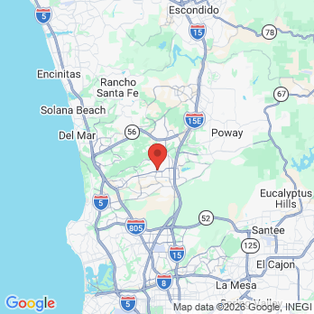 Map to Children's Dentistry of San Diego office in San Diego,, CA