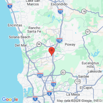 Map to Splendid Smiles San Diego office in San Diego, CA