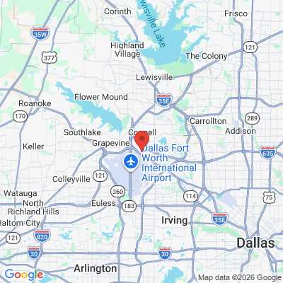 Map to  office in Irving, TX