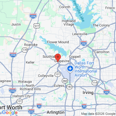 Map to  office in Grapevine, TX