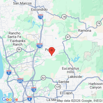 Map to Dr. Joe H. Nguyen, DDS office in Poway, CA