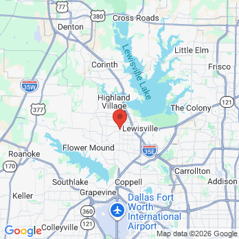 Map to Smiles And Beyond Dental office in Lewisville, TX