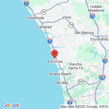 Map to Primary Office office in Encinitas, CA