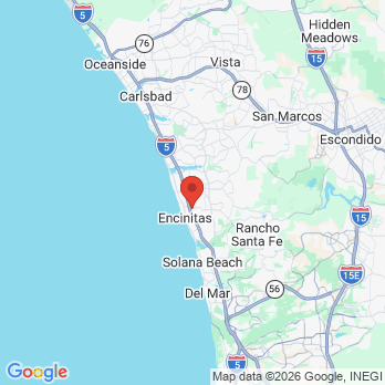 Map to Breeze Family Dental office in Encinitas, CA