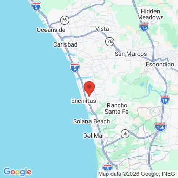 Map to Dr. Nicole Vane, DMD office in Encinitas, CA