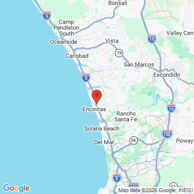 Map to  office in Encinitas, CA