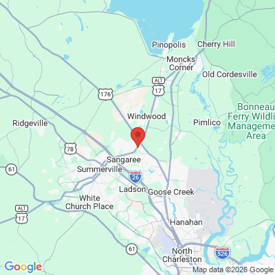 Map to  office in Summerville, SC
