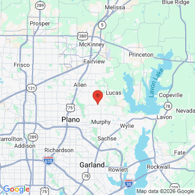 Map to  office in Parker, TX