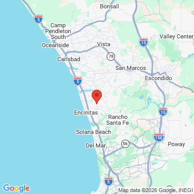Map to  office in Encinitas, CA