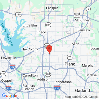 Map to Primary Office office in Plano, TX