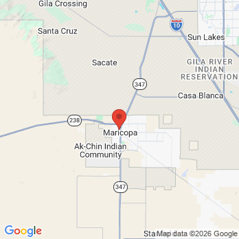 Map to Primary Office office in Maricopa, AZ