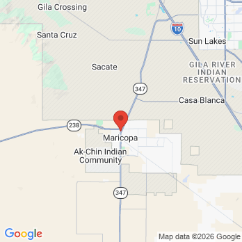 Map to PM_DENTAL office in Maricopa, AZ