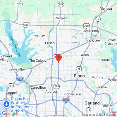 Map to Primary Office office in Plano, TX