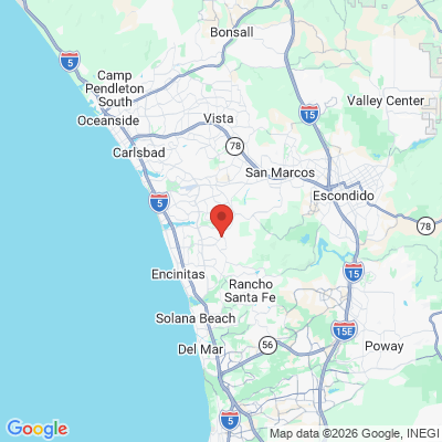 Map to  office in Carlsbad, CA