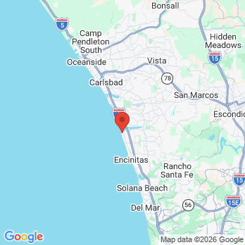 Map to Primary Office office in Del Mar, CA