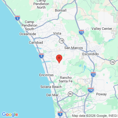 Map to  office in Carlsbad, CA