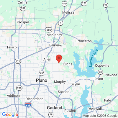 Map to  office in Allen, TX