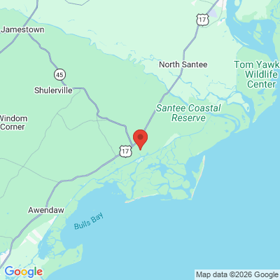 Map to  office in Mc Clellanville, SC