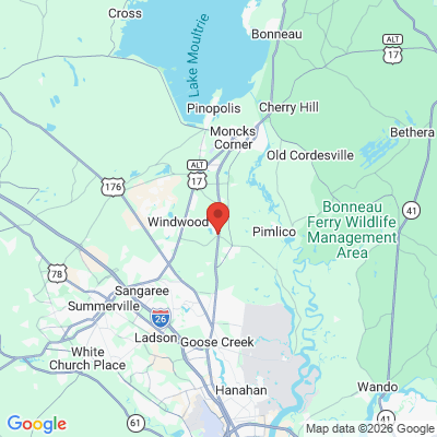 Map to  office in Moncks Corner, SC
